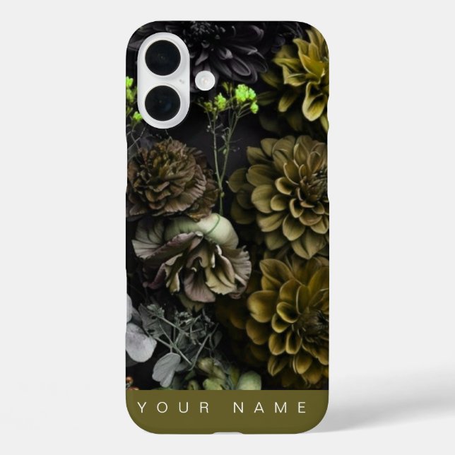Spuk Blooms Antike Case-Mate iPhone Hülle (Rückseite)