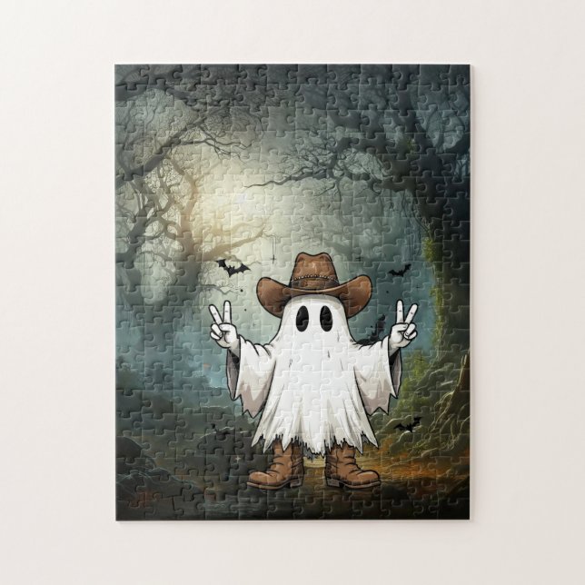 Spuk Cowboy Puzzle (Vertikal)