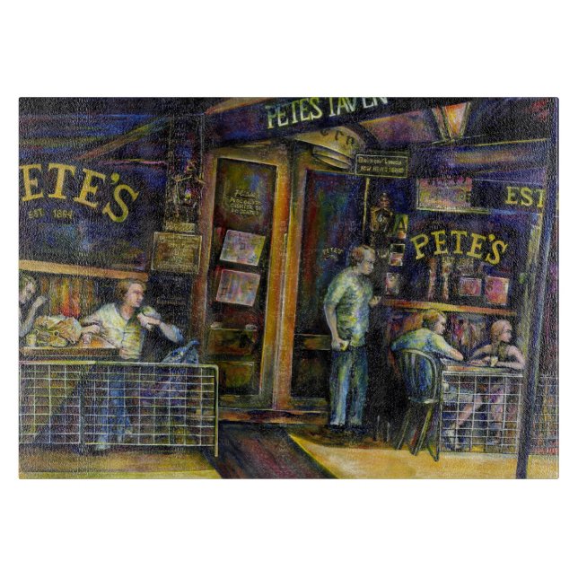 Spuk durch die amorphe Form der Schatten Schneidebrett (Vorderseite)