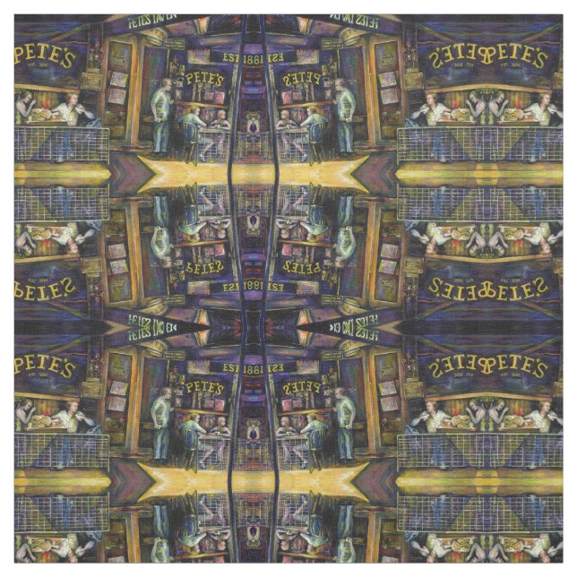 Spuk durch die amorphe Form der Schatten Stoff (Muster)