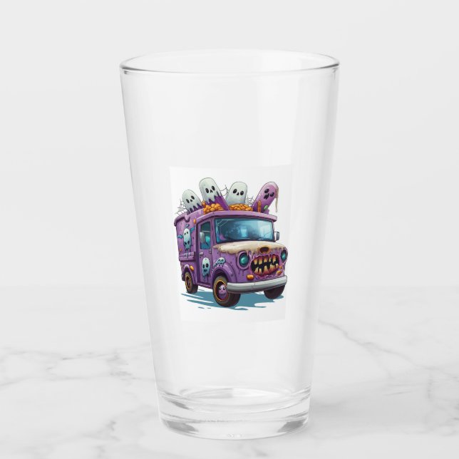 Spuk Eiskrem LKW Glas (Vorderseite)
