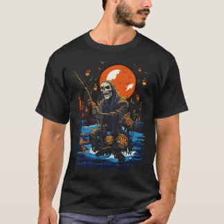 Spuk Fangreise heißer Halloween Angler 2 T-Shirt