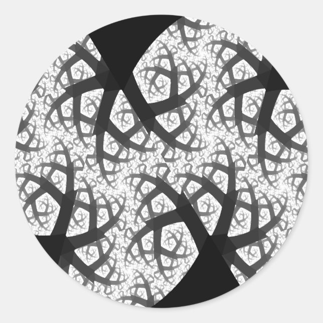 Spuk Forstaufkleber Runder Aufkleber (Vorderseite)