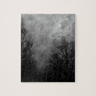 Spuk gotischer Himmel Puzzle