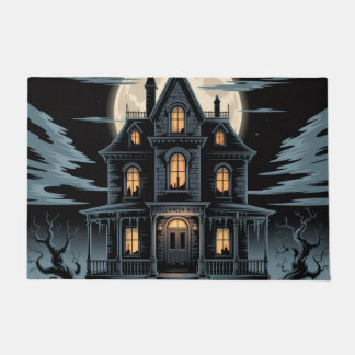 Spuk Halloween House, I Liebe Halloween, Fußmatte