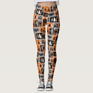 Spuk Halloween-Muster Leggings