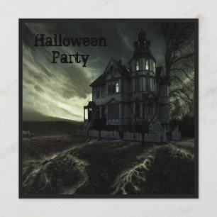 Spuk Halloween-Party Einladung