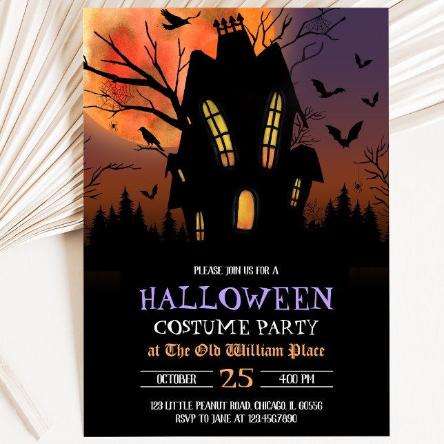 Spuk Halloween-Party Einladung (Von Creator hochgeladen)
