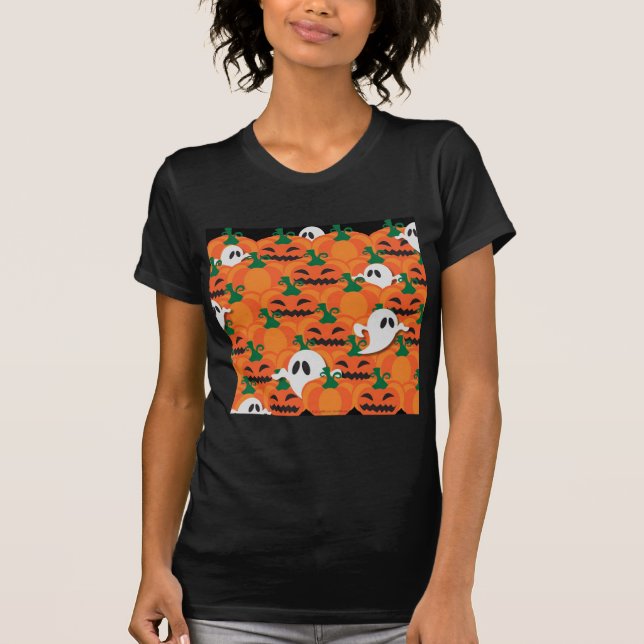 Spuk Halloween-Pumpkin-Patchghosts T-Shirt (Vorderseite)