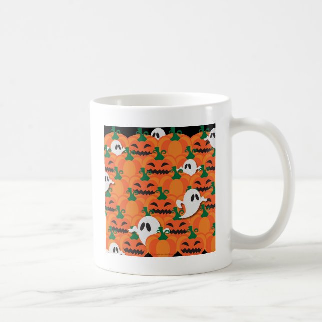 Spuk Halloween-Pumpkin-Patchghosts Tasse (Rechts)