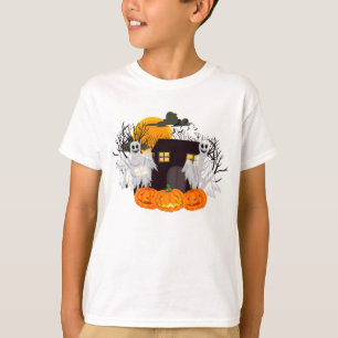 Spuk Halloween-Szene T-Shirt