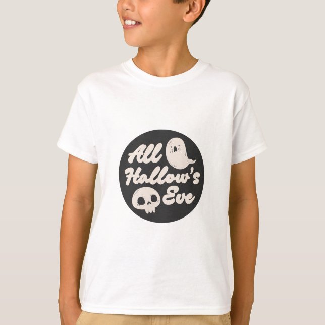 Spuk Halloween-T-Shirt T-Shirt (Vorderseite)