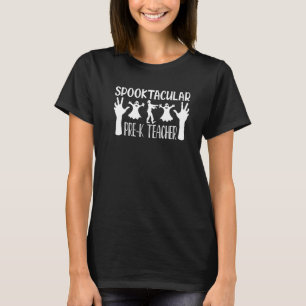 Spuk Halloween Vorschullehrer T-Shirt