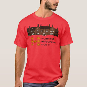 Spuk Haloween House Pumpkin T-Shirt