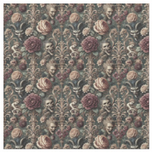 Spuk Harmonik - Gothic Dense Tile Stoff