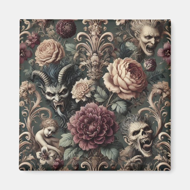 Spuk Harmonik - Gotik Viktorianisch Magnet (Vorne)