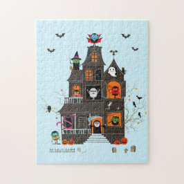Spuk Haus der Familie Funny Spookoky Monster Puzzle