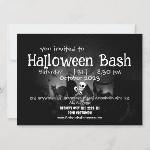 Spuk Haus   Espooky Adult Halloween-Party Einladung