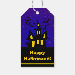 Spuk Haus glücklich Halloween Pop von Geschenkanhänger