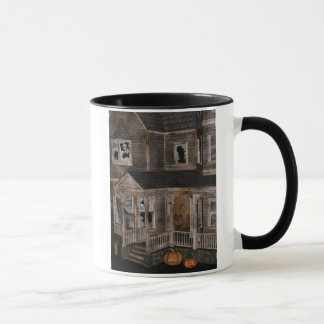 Spuk Haus-Halloween-Tasse Tasse