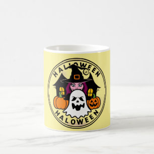 Spuk Haus, Halloween, unheimliche Designs, Geist c Kaffeetasse