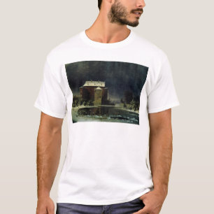 Spuk Haus im Schnee, 1848 T-Shirt