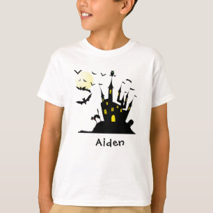 Spuk Haus Mit Monogramm T-Shirt