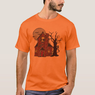 Spuk Haus-T - Shirt Halloweens
