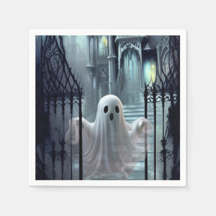 Spuk Haus und Geist Serviette