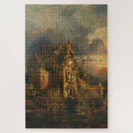 Spuk Haus (von Thomas Moran) Puzzle