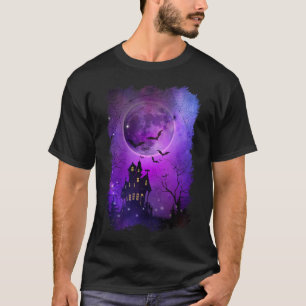 Spuk Haustis und Blütenmond s T-Shirt