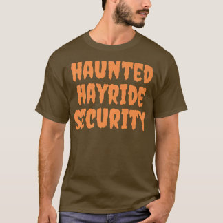 Spuk Hayride Sicherheit Funny Mama Vater Männer Fr T-Shirt