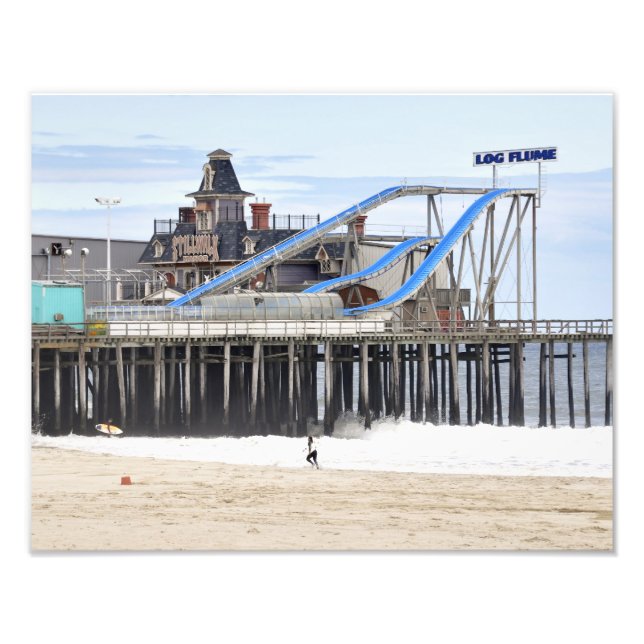 Spuk Herrenhaus am Meer Fotodruck (Vorne)