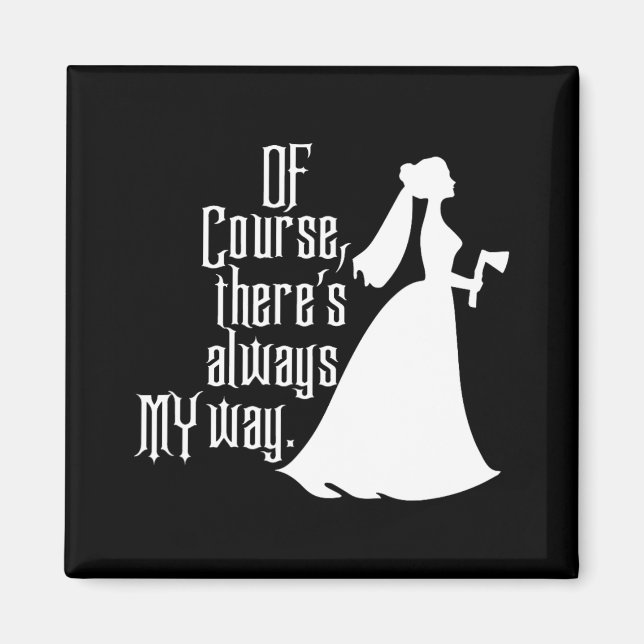 Spuk Herrenhaus Magnet (Vorne)