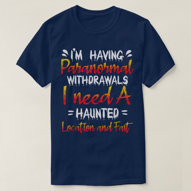 Spuk Herrenhaus T für MännerHalloween-Kostüm T-Shirt (Design vorne)