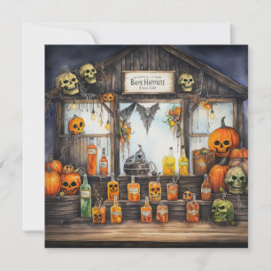 👻 "Spuk Hopfen & Hors d'oeuvres" 🍺 👻 Einladung