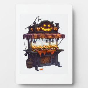 Spuk Hot Dog Stand Fotoplatte