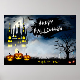 Spuk House Halloween Poster