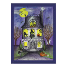 Spuk House Halloween Poster
