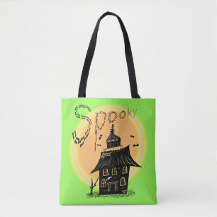 Spuk House Halloween Spooky Neon