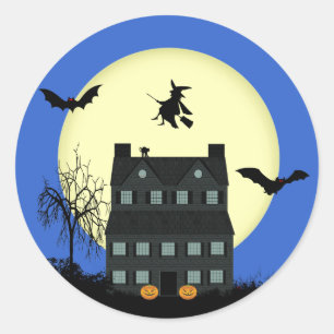 Spuk House Halloween Stickers