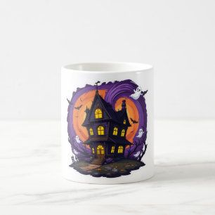 Spuk House Halloween Tasse - Spooky Gothic Mansio