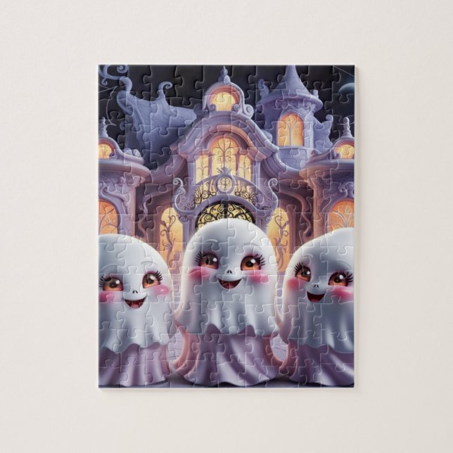 Spuk House Jigsaw Challenge Puzzle (Vertikal)