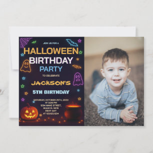 Spuk House Kindergeburtstag Einladung