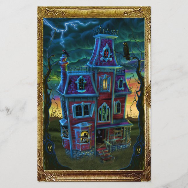 Spuk House Portrait Flyer (Vorne)