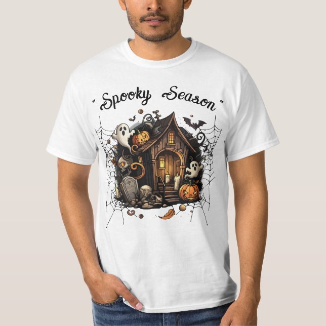 Spuk House Spooky T - Shirt 👻 🎃 (Vorderseite)