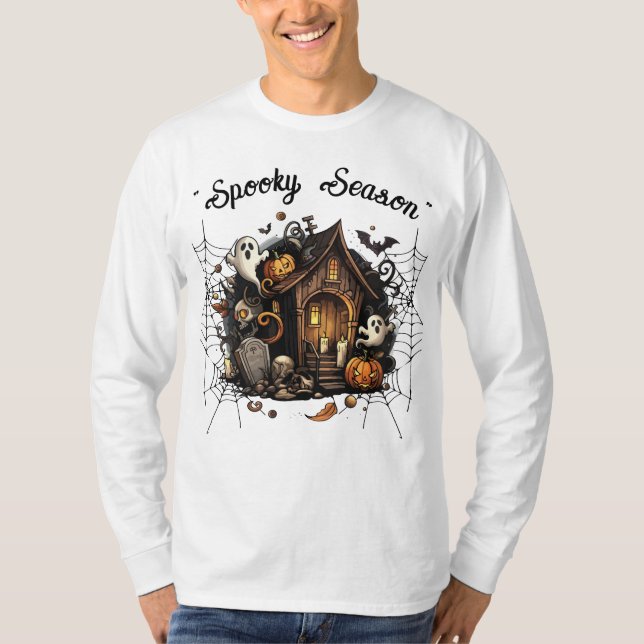 Spuk House Spooky T - Shirt 👻 🎃 (Vorderseite)