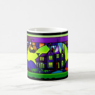 Spuk House-Tasse aus verkettetem Glas Kaffeetasse