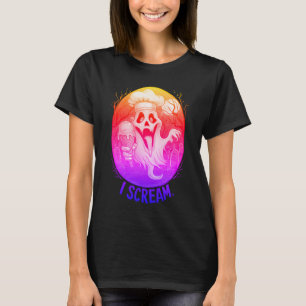Spuk Ice Cream Ghost Halloween T-Shirt
