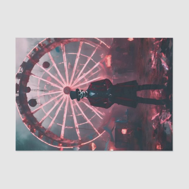 Spuk Karnevalsdecoup Seidenpapier (Vorderseite)